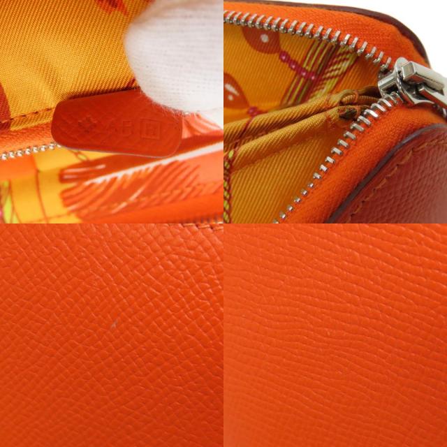 HERMES エルメス アザップシルクイン コンパクト シルバー金具