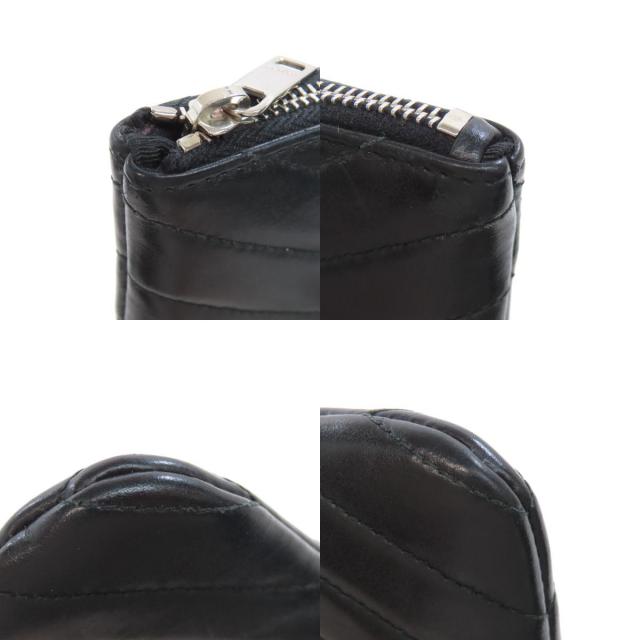 Yves Saint Laurent イブサンローラン レザーコインケース 黒（サン  