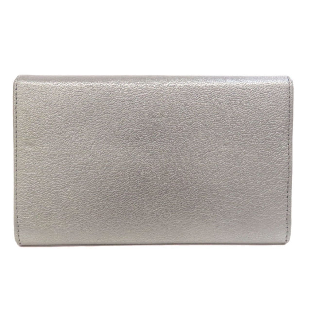 CHANEL シャネル カメリア ココマーク シルバー金具 二つ折り財布  