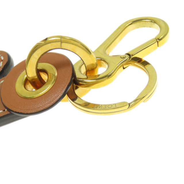LOEWE キーホルダー ペブル キーリング ゴールド - LOEWE