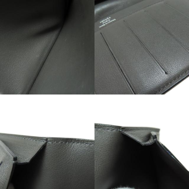 HERMES エルメス シチズンツイルロング シルクイン 長財布（小銭入れ