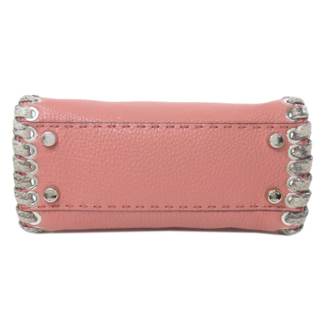 FENDI フェンディ ピーカブー ミニ セレリア バッグ パイソン フォーマル FENDI フェンディ セレリア ミニピーカブー 2wayショルダー