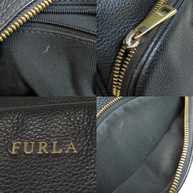 極美品♡購入証明書付♡FURLA フルラ ブランドロゴ レザー リュック 極美品♡購入証明書付♡FURLA フルラ ブランドロゴ レザー リュック