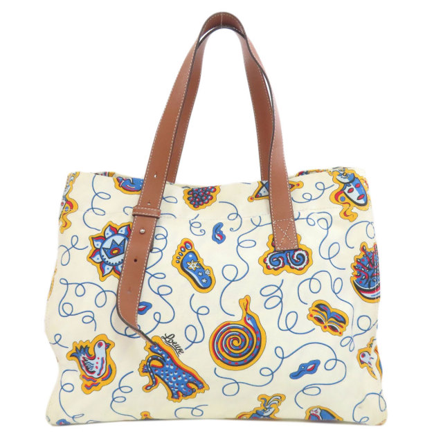 LOEWE ロエベ パウラズイビザ トートバッグ キャンバス
