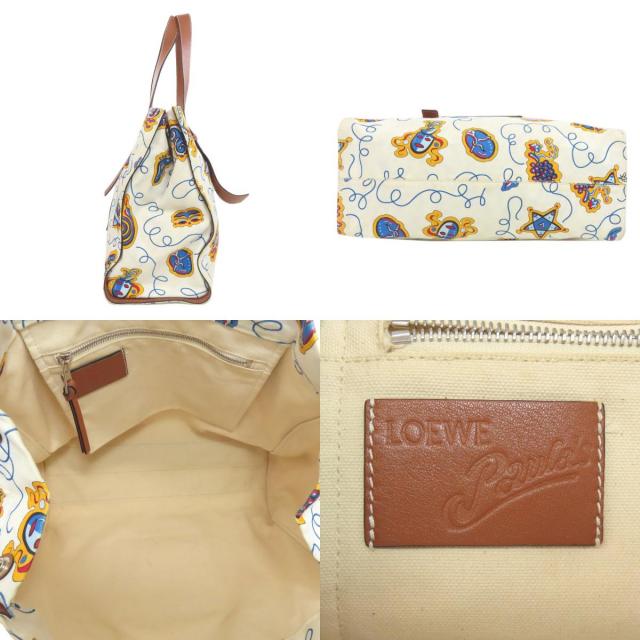 LOEWE ロエベ パウラズイビザ トートバッグ LOEWE ロエベ パウラズイビザ トートバッグ キャンバス