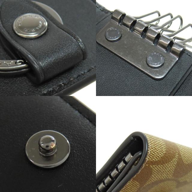 COACH コーチ 78675 シグネチャー キーケース PVC レディース