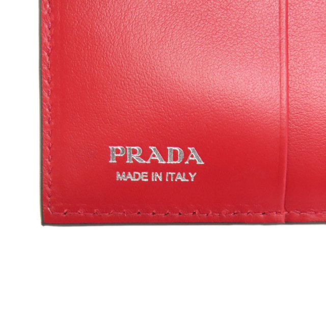 PRADA プラダ 1MV204 モンキープリント 二つ折り財布（小銭入れあり 