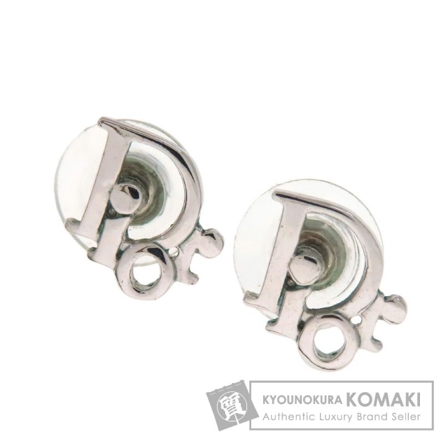 CHRISTIAN DIOR クリスチャンディオール ロゴ ピアス 金属製