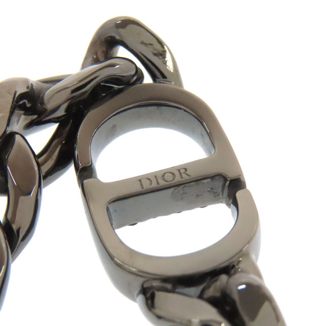 クリスチャンディオール ブレスレット CDロゴ ラインストーン