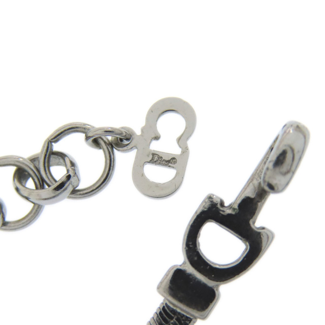 クリスチャンディオール　リボン　パネックレス CHRISTIAN DIOR クリスチャンディオール リボン ネックレス 金属