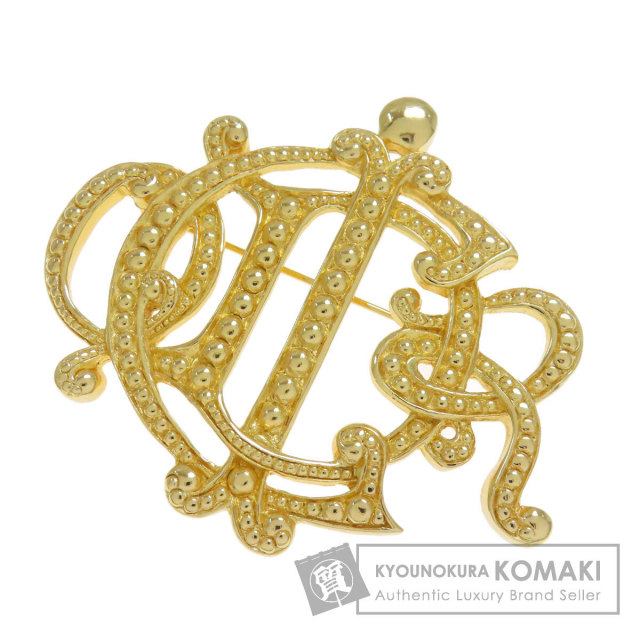 CELINE セリーヌ ダイヤモンド ピアス K18イエローゴールド