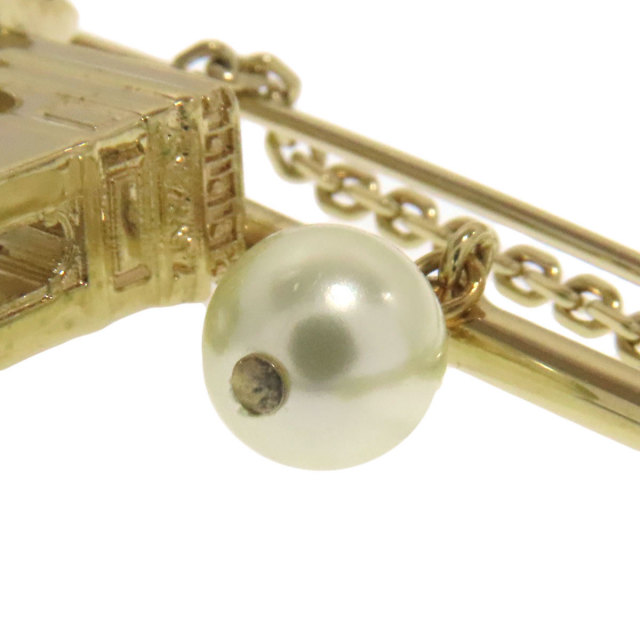 Christian Dior     ブローチ CHRISTIAN DIOR クリスチャンディオール エッフェル塔 凱旋門