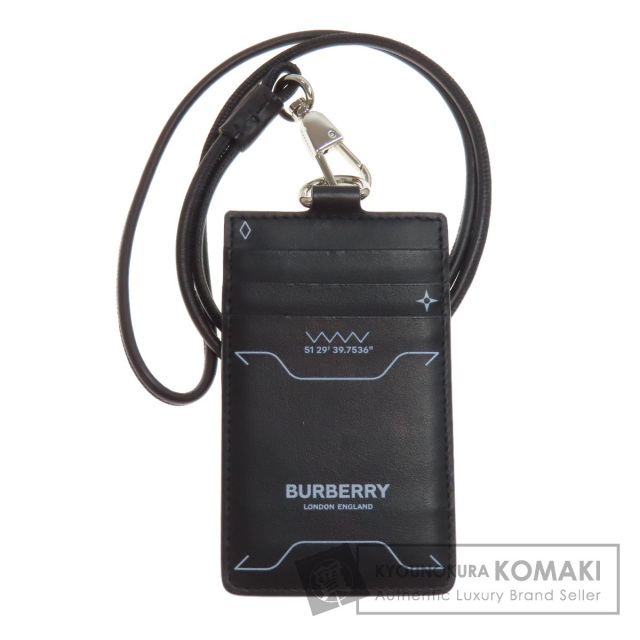 BURBERRY バーバリー ショルダー付きパスケース カードケース レザー  
