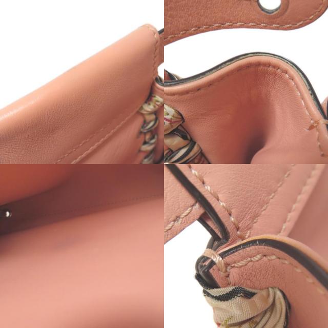 FENDI フェンディ ピーカブー リボンステッチ 2WAY ハンドバッグ