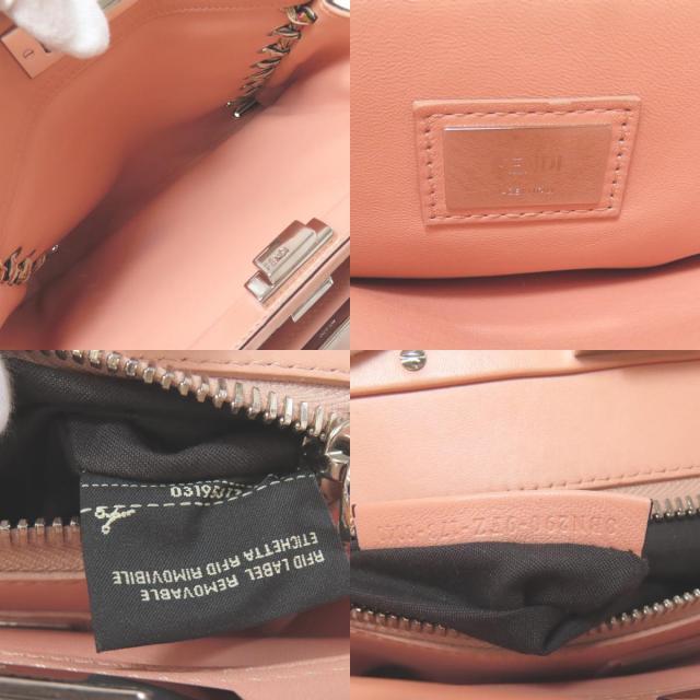 FENDI フェンディ ピーカブー リボンステッチ 2WAY ハンドバッグ