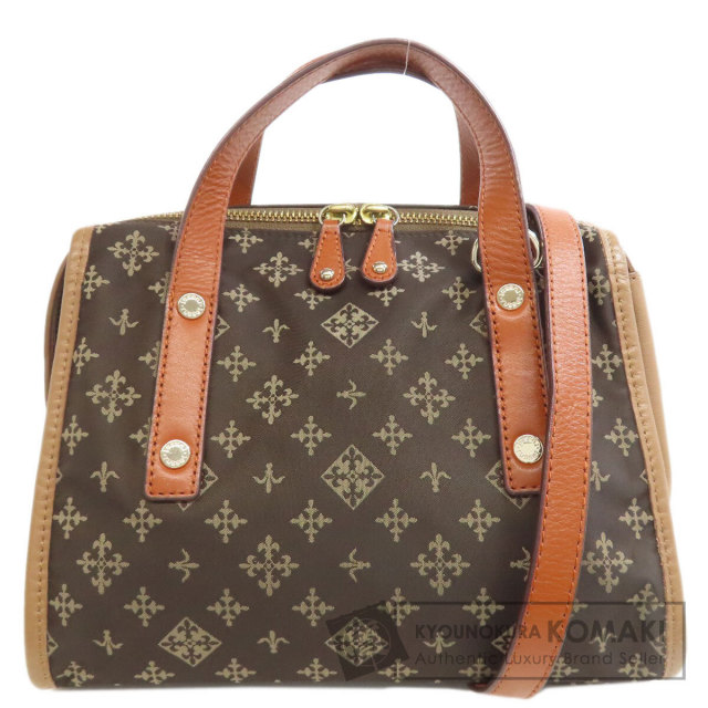 russet ラシット 百合紋章 2WAY ハンドバッグ ナイロン素材 レディース  