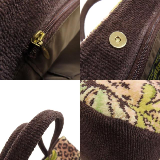 フェイラー トートバッグ フラワーモチーフ