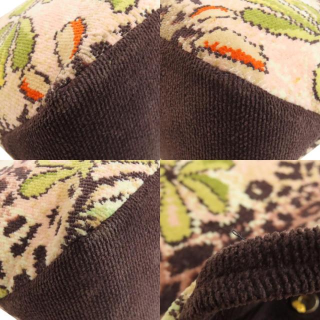 フェイラー トートバッグ フラワーモチーフ