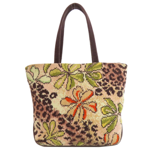 フェイラー トートバッグ フラワーモチーフ