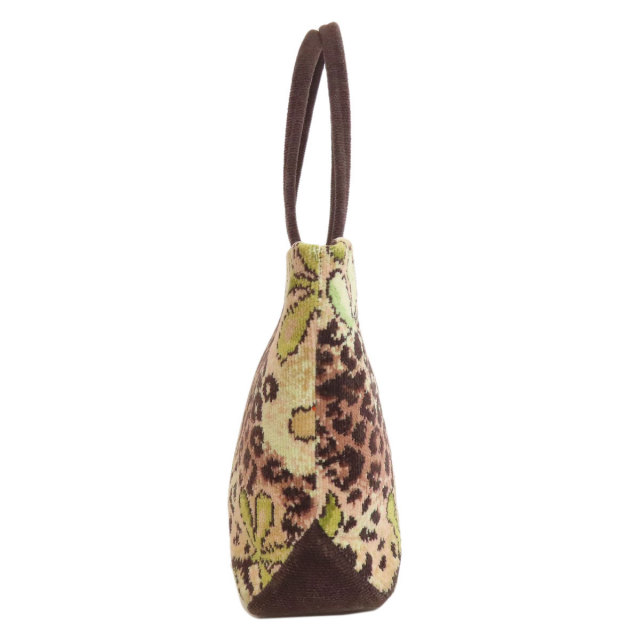 フェイラー トートバッグ フラワーモチーフ