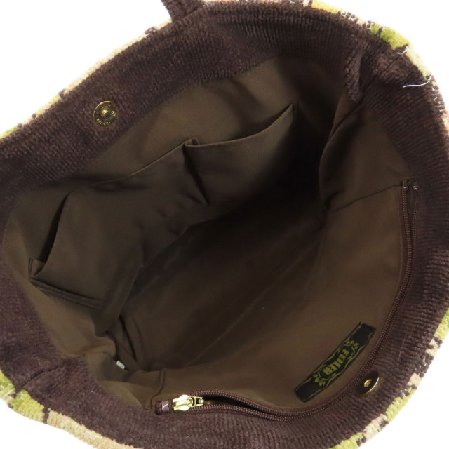 フェイラー トートバッグ フラワーモチーフ