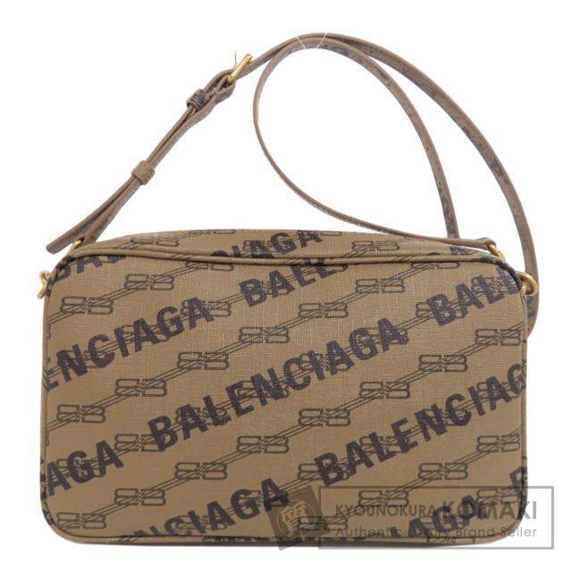 BALENCIAGA バレンシアガ 702723 BBモノグラム ショルダーバッグ PVC  