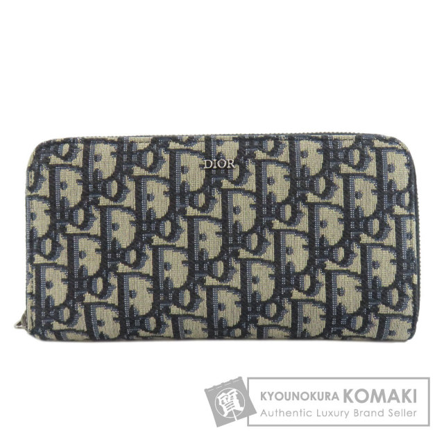 CHRISTIAN DIOR クリスチャンディオール ロングジップウォレット  