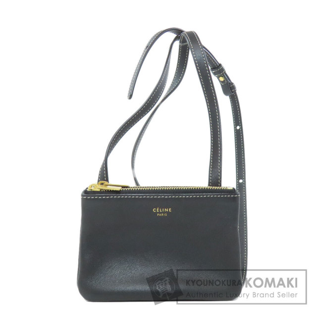 CELINE セリーヌ トリオミニショルダー ショルダーバッグ カーフ  