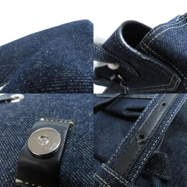 ジミーチュウ Jimmy Choo  ロゴ  ヒップバッグ・ウエストバッグ デニム レディース  中古 Jimmy Choo ジミーチュウ ロゴ ヒップバッグ・ウエストバッグ デニム