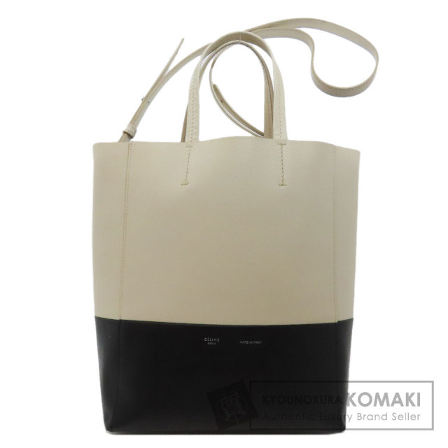 CELINE セリーヌ バーティカルカバ 2WAY ハンドバッグ レザー  