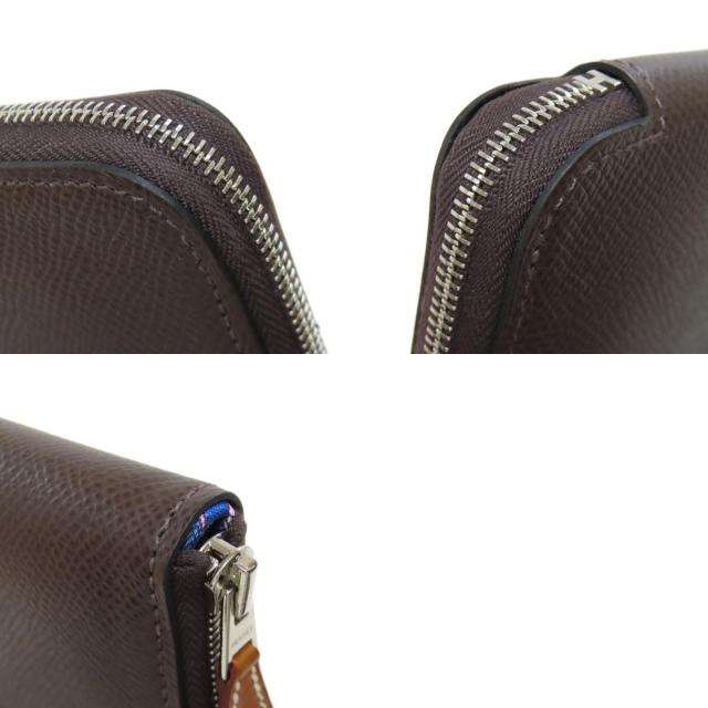 HERMES エルメス アザップシルクイン シルバー金具 長財布（小銭入れ  