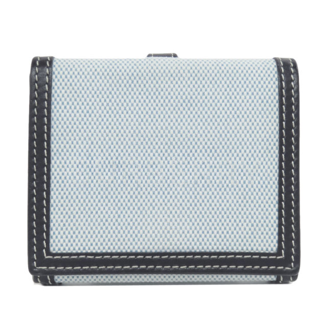 BURBERRY バーバリー ロゴ 二つ折り財布（小銭入れあり） キャンバス  