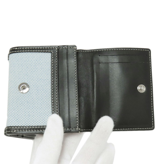 BURBERRY バーバリー ロゴ 二つ折り財布（小銭入れあり） キャンバス  