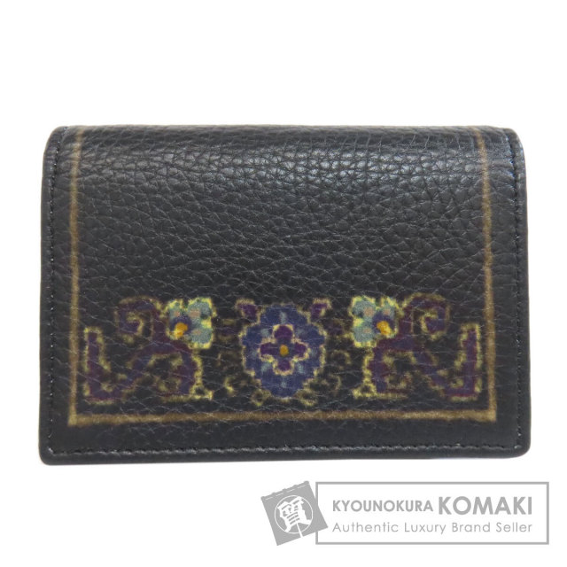 エトロ カードケース フラワーモチーフ