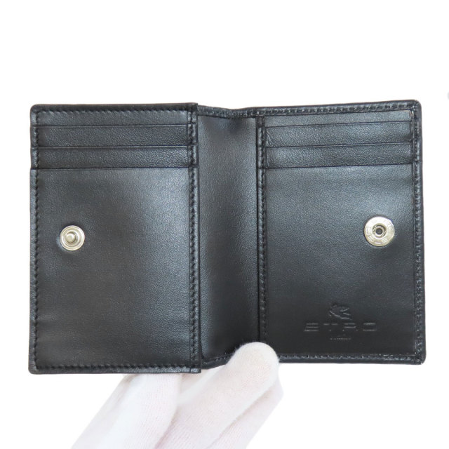 エトロ カードケース フラワーモチーフ