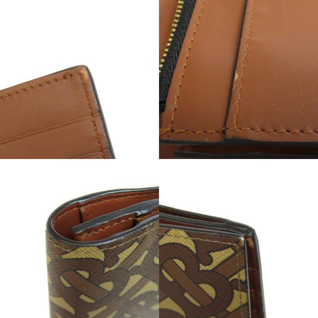 BURBERRY 未使用 長財布 モノグラム PVC レザー ロゴ バーバリー BURBERRY バーバリー ロゴモチーフ 長財布（小銭入れあり