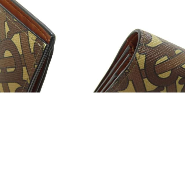 BURBERRY 未使用 長財布 モノグラム PVC レザー ロゴ バーバリー BURBERRY バーバリー ロゴモチーフ 長財布（小銭入れあり