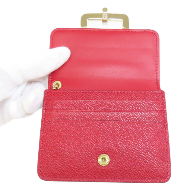 BALLY レザー カードケース ピンク 【公式通販】