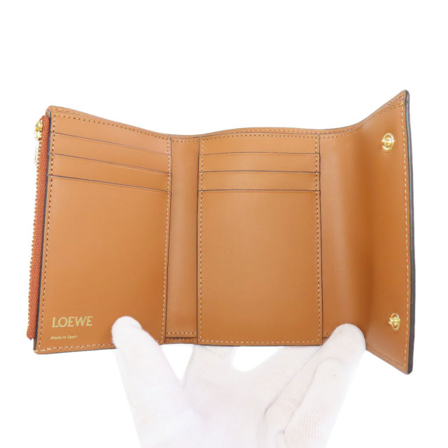 ロエベ 二つ折り財布（小銭入れあり） リピート バーティカル ウォレット スモール