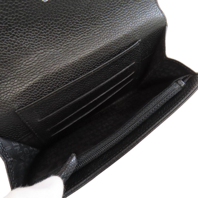 【希少】【極美品】CHANEL シャネル ラムスキン チョコバー 折り財布 黒 SummerSALE開催! 8/9～8/18 10時迄!】CHANEL シャネル チョコ