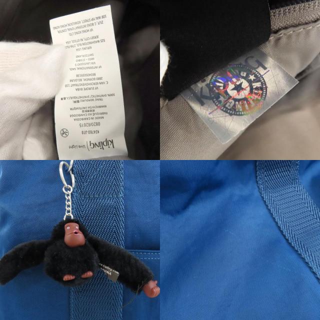 キプリング トートバッグ ロゴ