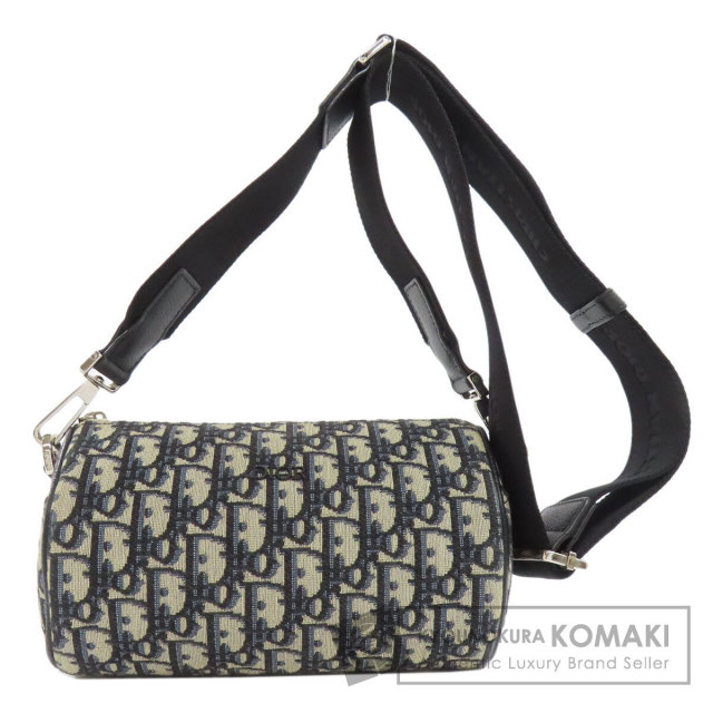 【美品】Dior　ROLLER オブリーク ショルダーバッグ / ハンドバッグ CHRISTIAN DIOR クリスチャンディオール ローラー オブリーク