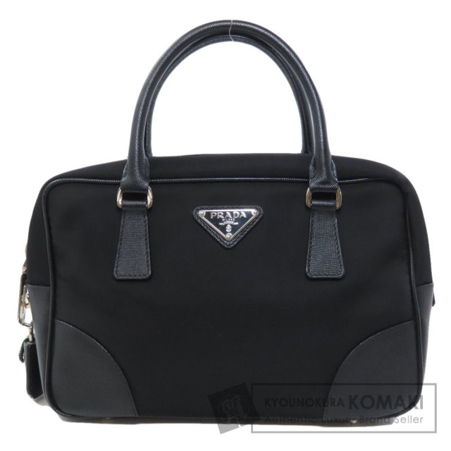 PRADA プラダ ロゴマーク ハンドバッグ ナイロン素材 レディース 中古  