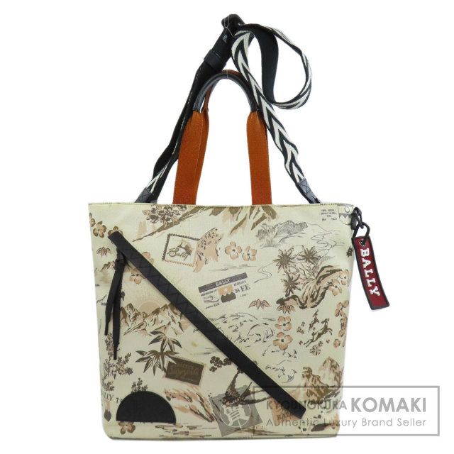 バリー トートバッグ フラワー アニマルモチーフ 2WAY