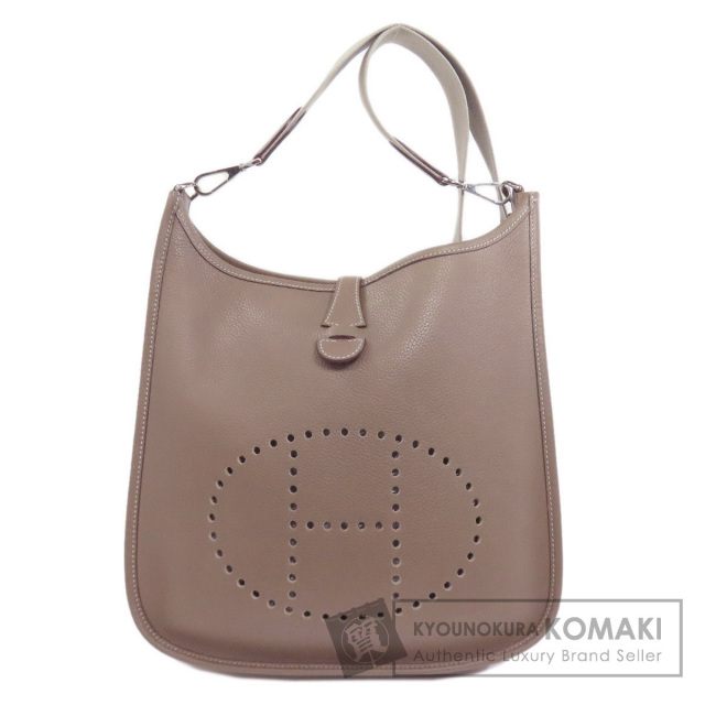エルメス エブリン 3 PM トリヨン モーリス ショルダー バック HERMES エルメス エブリン3 PM エトープ ゴールド金具