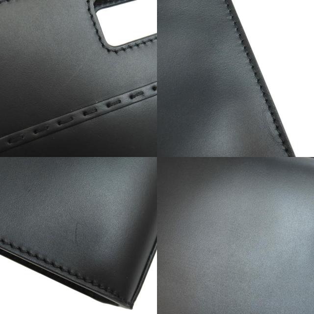 FENDI フェンディ 7VA547 ロゴ ショルダーバッグ カーフ レディース
