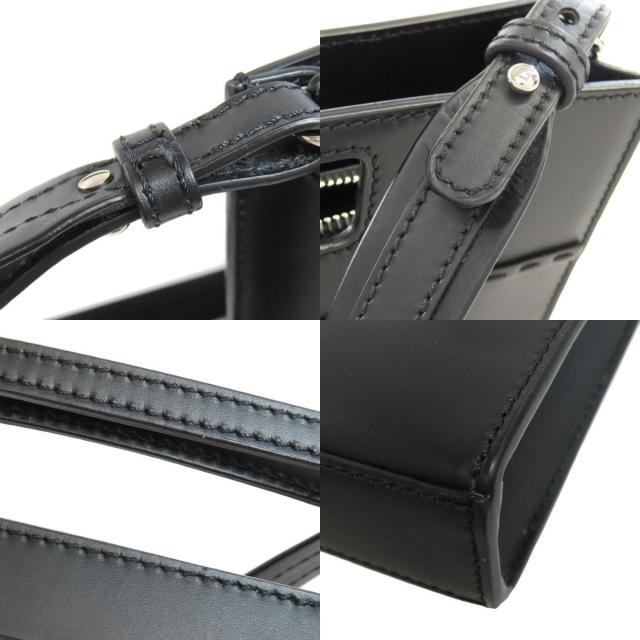 FENDI フェンディ 7VA547 ロゴ ショルダーバッグ カーフ レディース