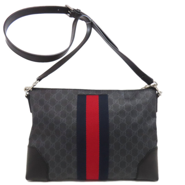 GUCCI グッチ 474139 GG シェリーライン ショルダーバッグ PVC レディース