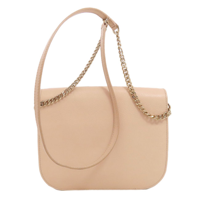 Jimmy Choo ジミーチュウ チェーンショルダー ショルダーバッグ レザー  