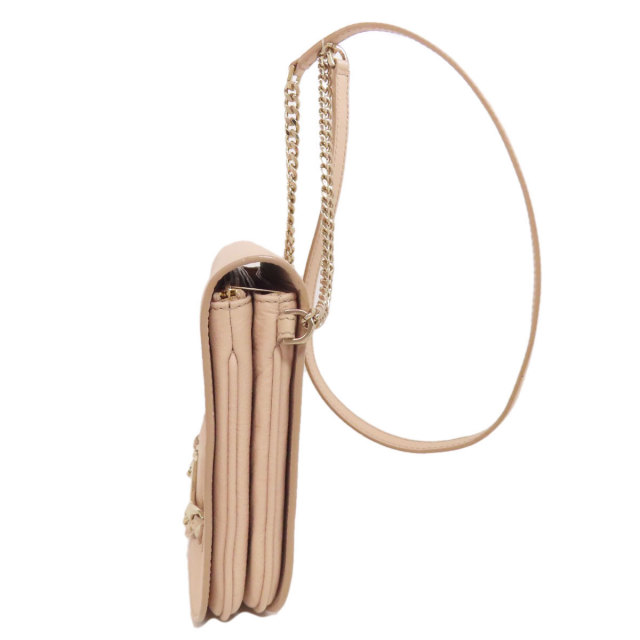 Jimmy Choo ジミーチュウ ロゴ ショルダーバッグ レザー